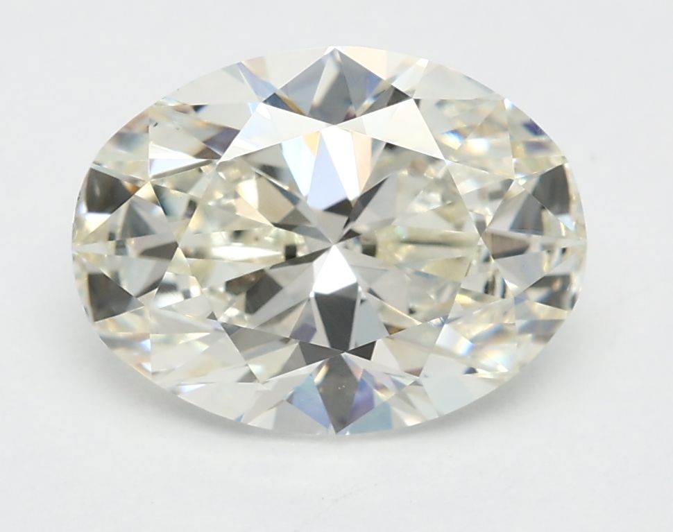 2.01 ct. oval Lab Grown Diamond front image