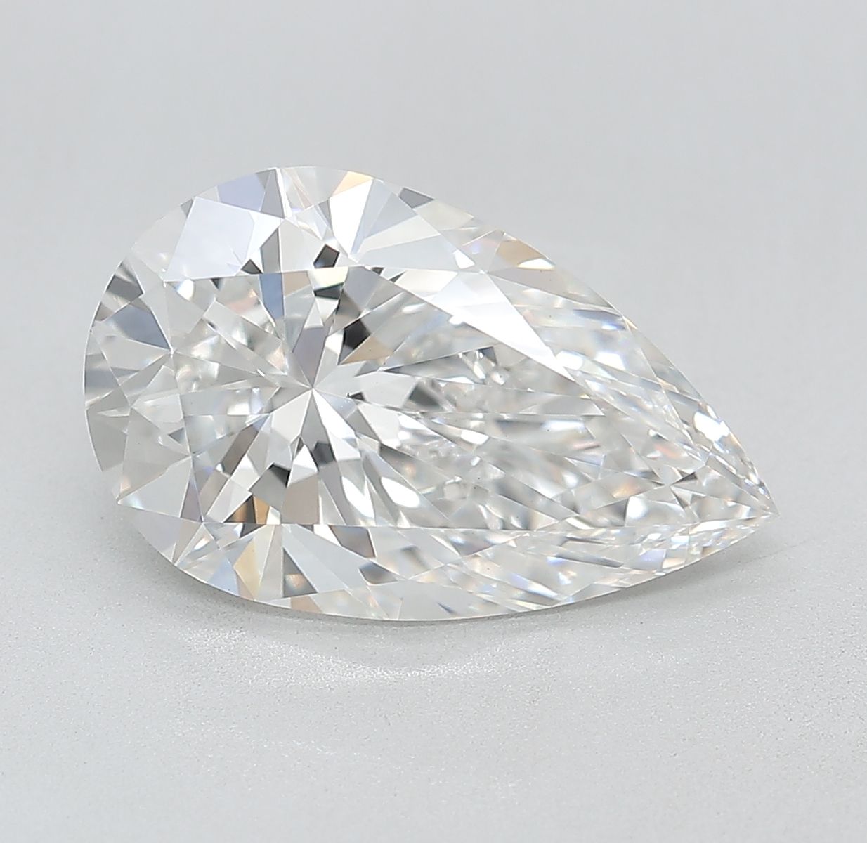 4.40 ct. pear Lab Grown Diamond front image