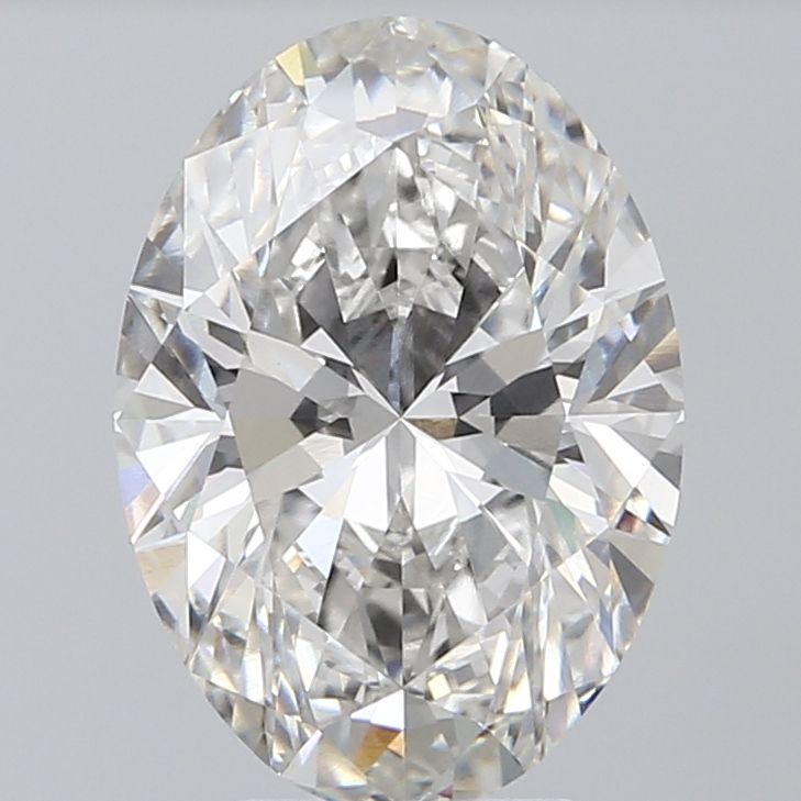 4.22 ct. oval Lab Grown Diamond front image