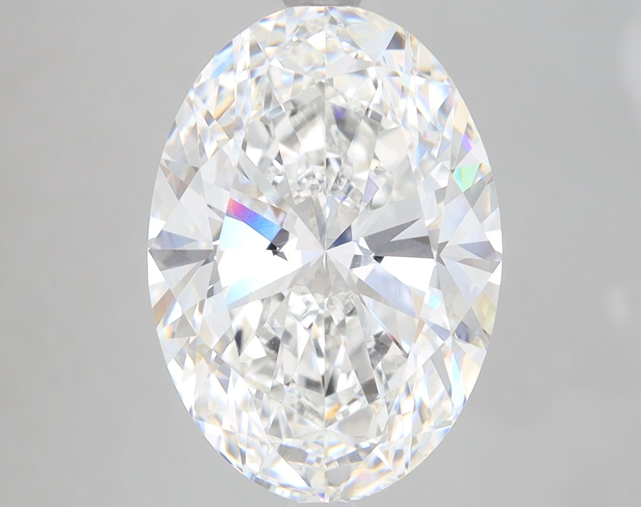 5.03 ct. oval Lab Grown Diamond front image