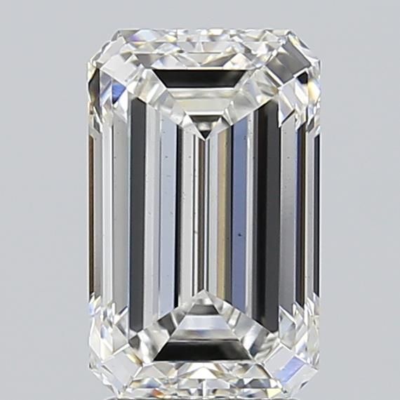 2.86 ct. emerald Lab Grown Diamond front image