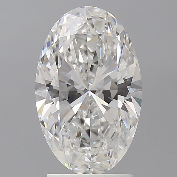 2.55 ct. oval Lab Grown Diamond front image
