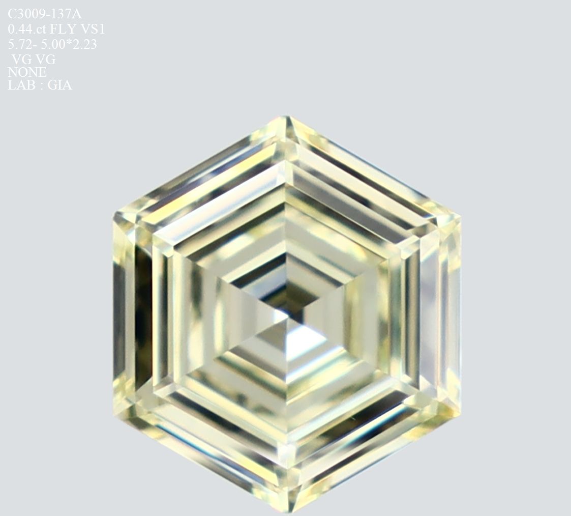 0.44 ct Hexagonal Diamond