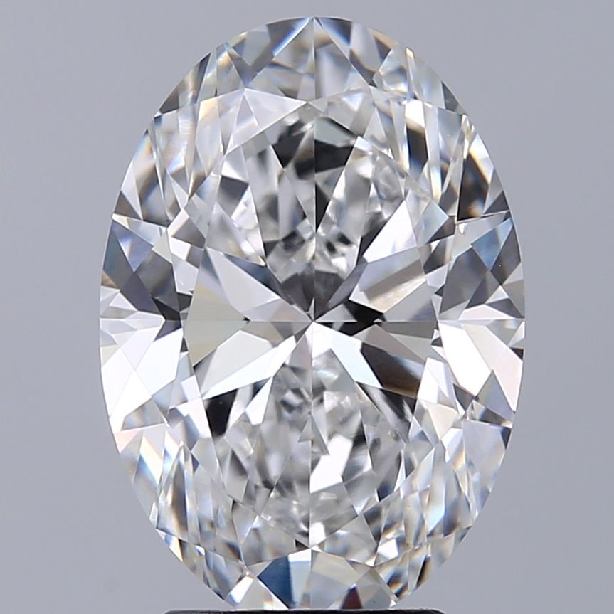 3.78 ct. oval Lab Grown Diamond front image