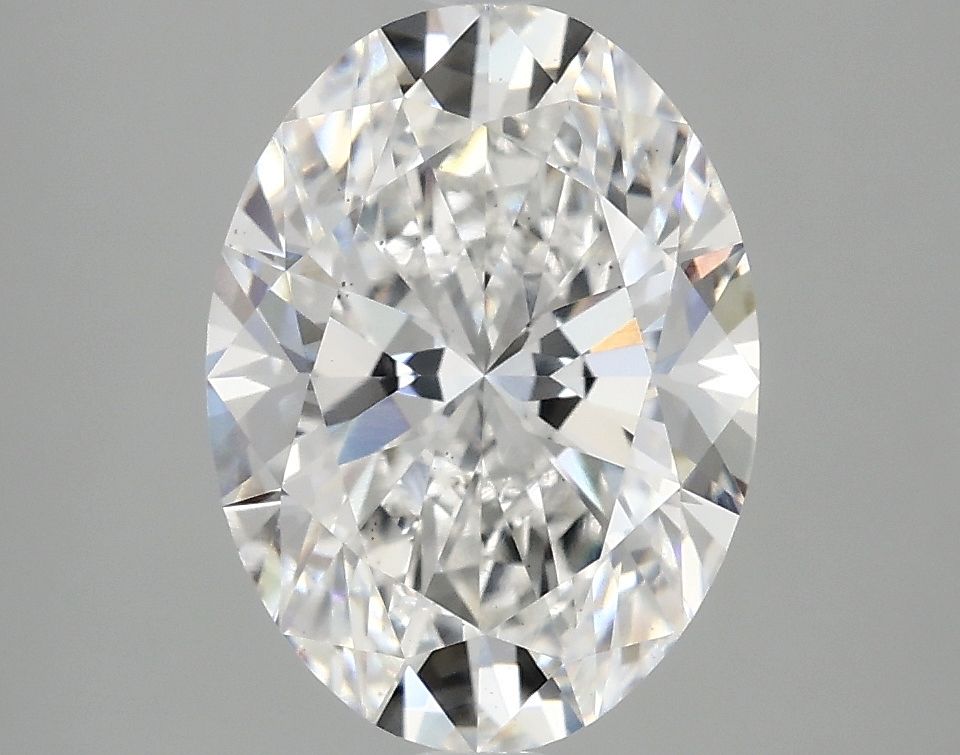 3.08 ct. oval Lab Grown Diamond front image
