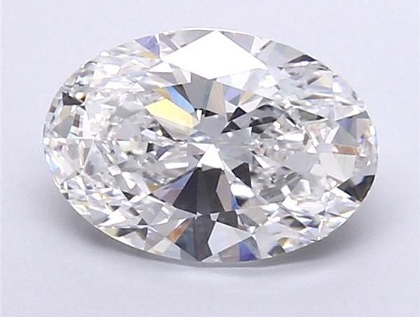 3.52 ct. oval Lab Grown Diamond front image