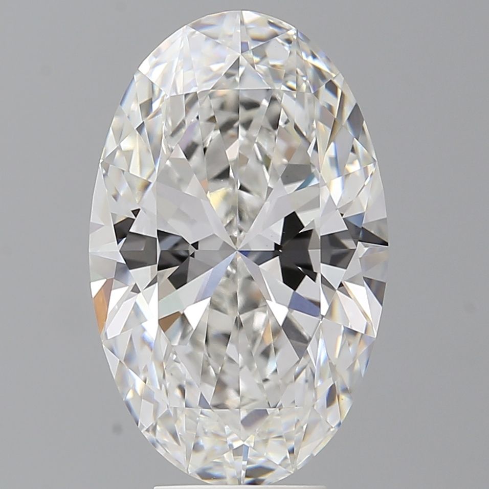 6.59 ct. oval Lab Grown Diamond front image