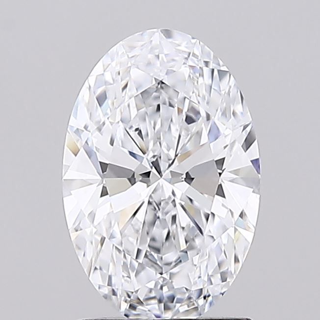 1.34 ct. oval Lab Grown Diamond front image