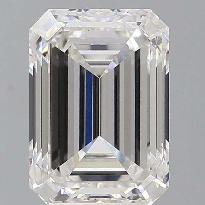 4.53 ct. emerald Lab Grown Diamond front image