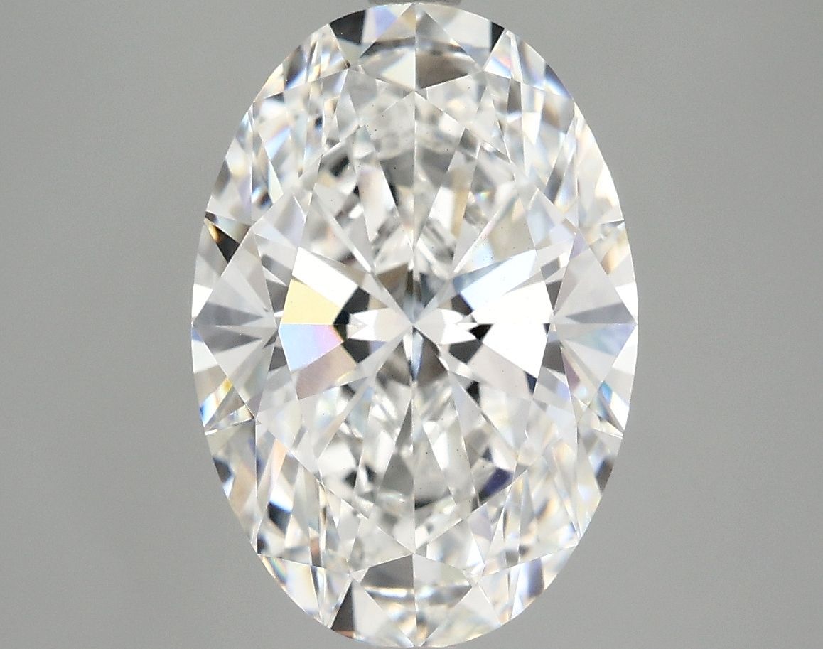 4.08 ct. oval Lab Grown Diamond front image