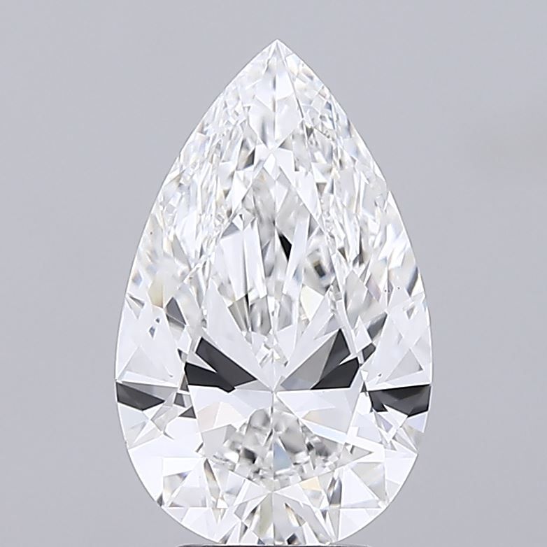 4.06 ct. pear Lab Grown Diamond front image