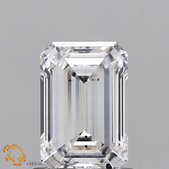 0.95 ct. emerald Lab Grown Diamond front image