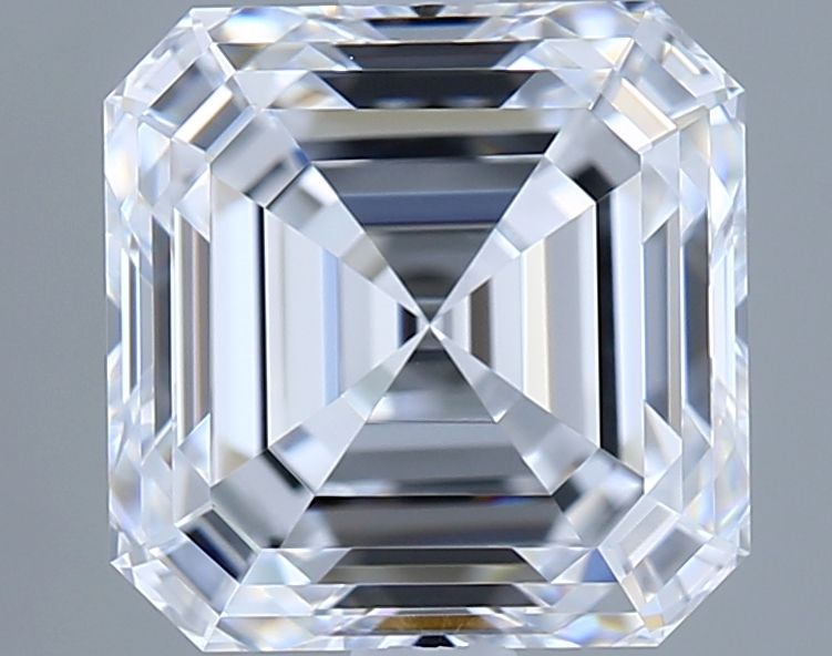 2.51 ct lab-grown Asscher Diamond