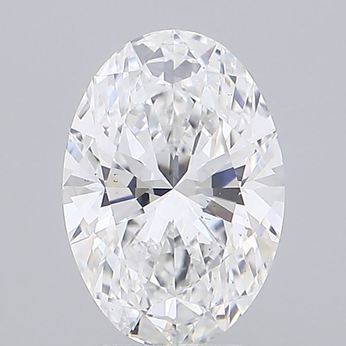 3.57 ct. oval Lab Grown Diamond front image
