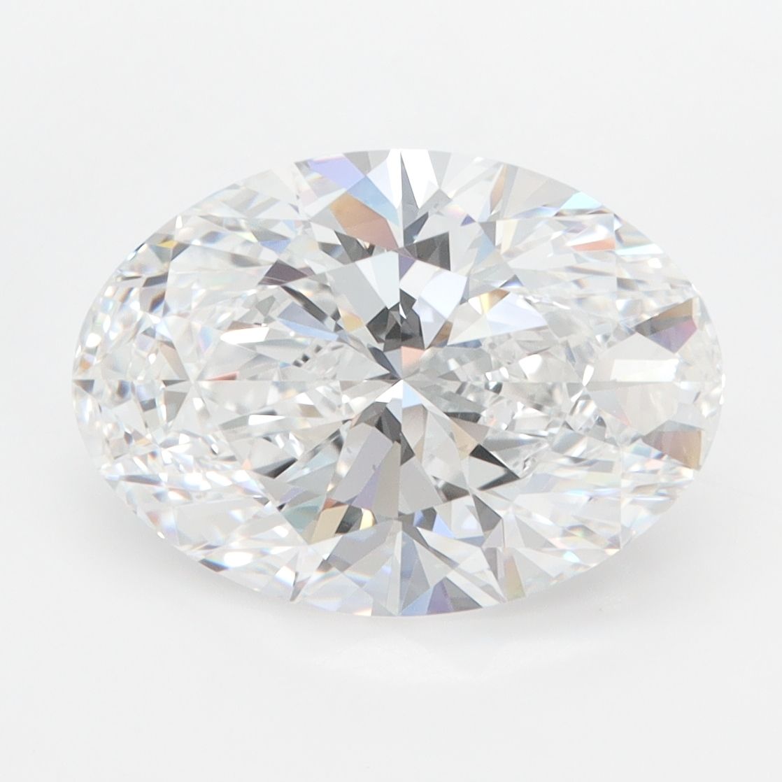 4.30 ct. oval Lab Grown Diamond front image