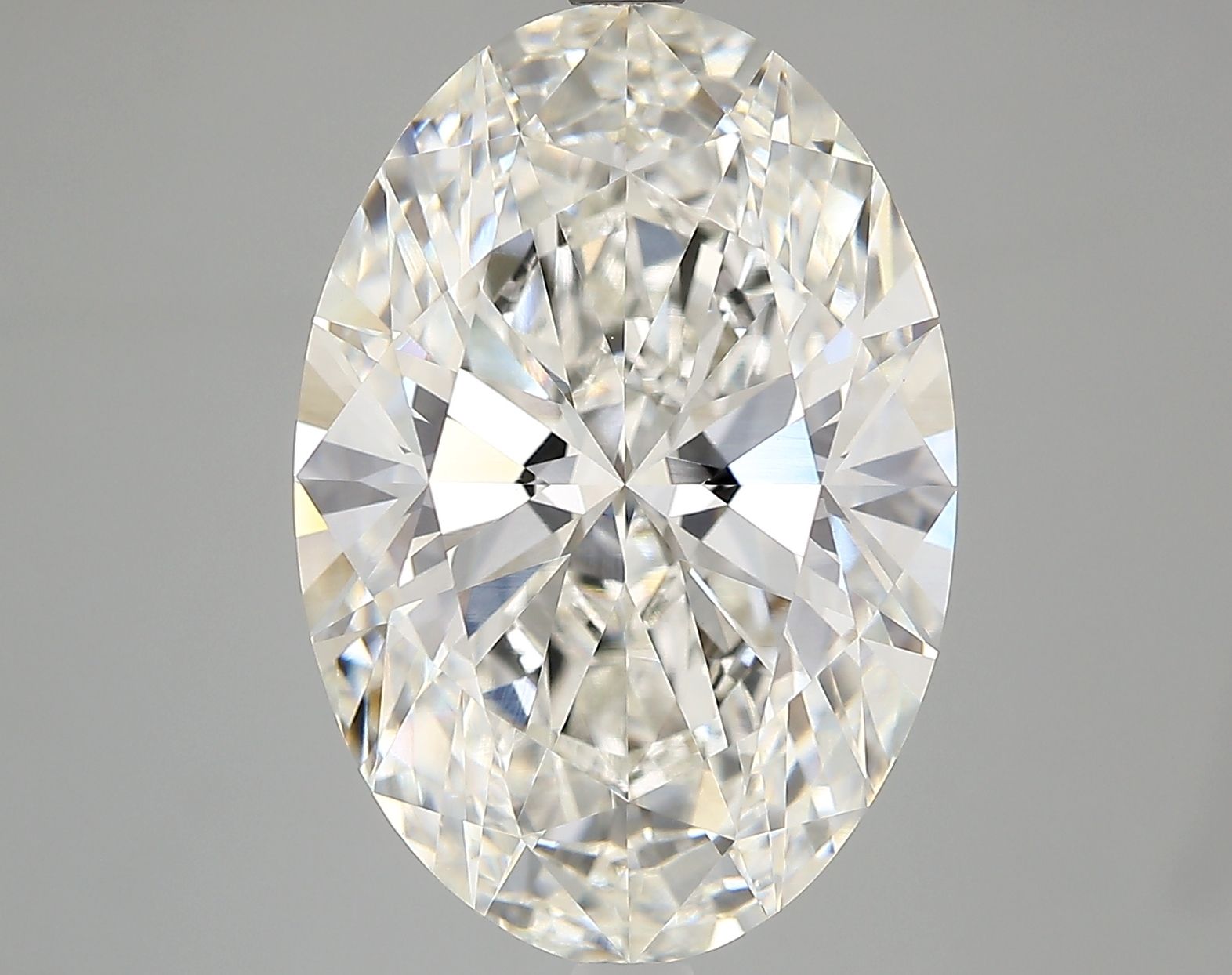 7.09 ct. oval Lab Grown Diamond front image