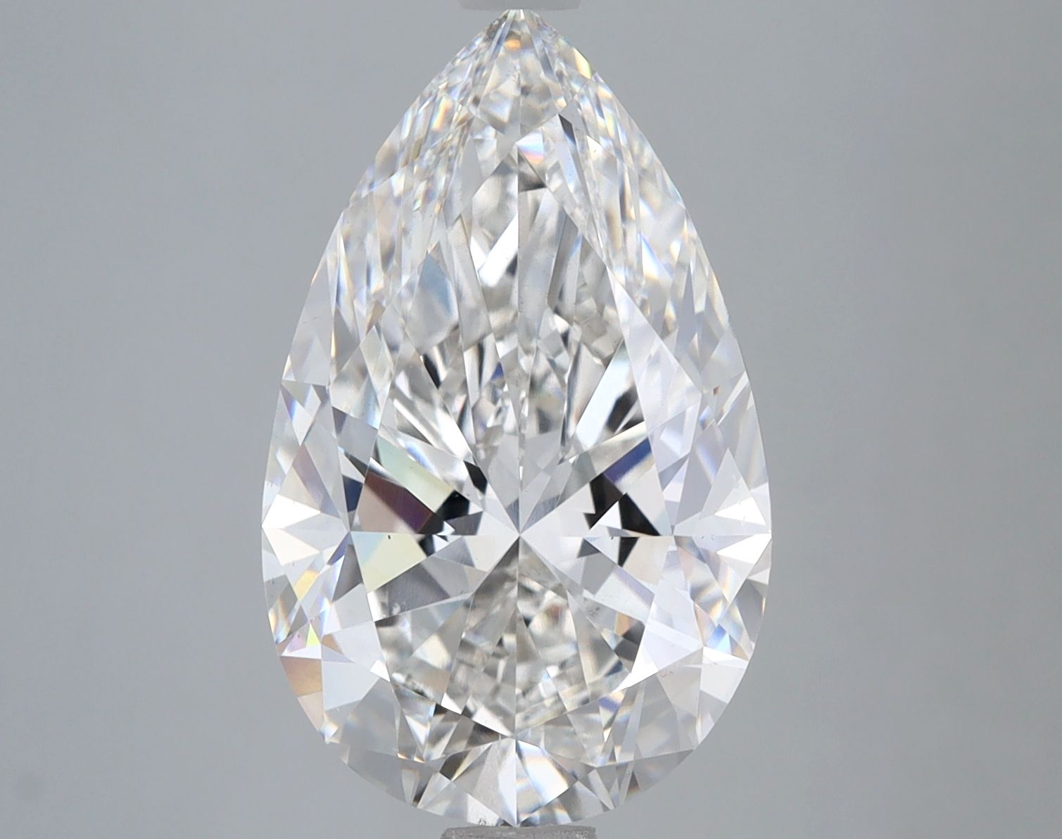 6.05 ct. pear Lab Grown Diamond front image