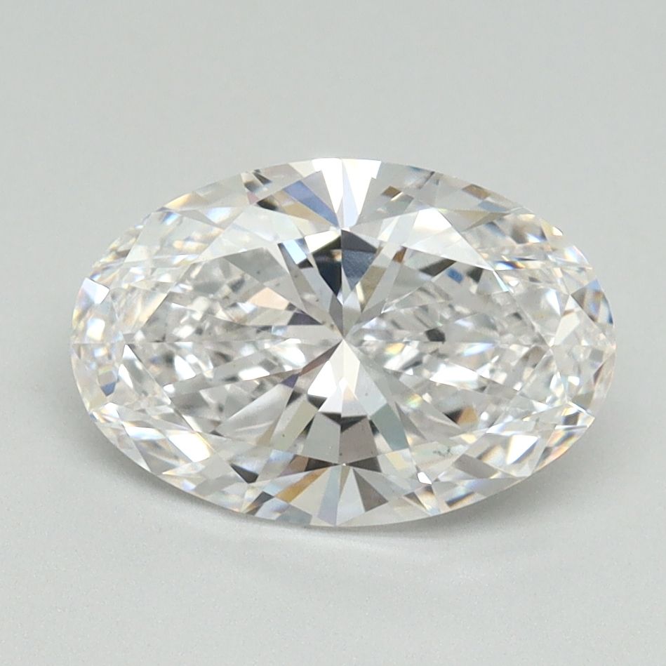 2.01 ct. oval Lab Grown Diamond front image