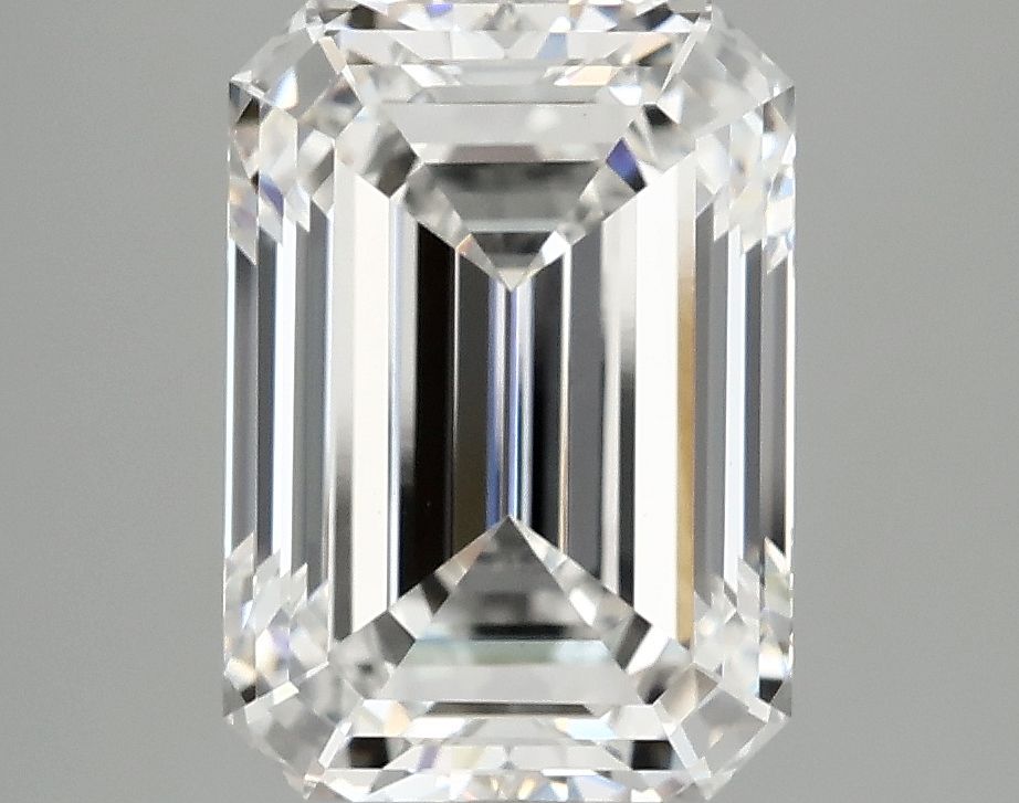4.10 ct. emerald Lab Grown Diamond front image