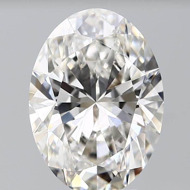 4.06 ct. oval Lab Grown Diamond front image