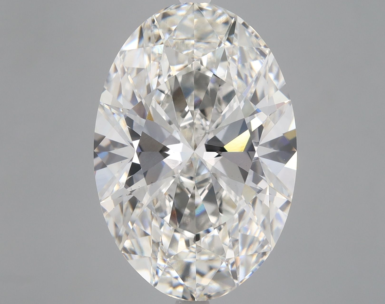 8.45 ct. oval Lab Grown Diamond front image