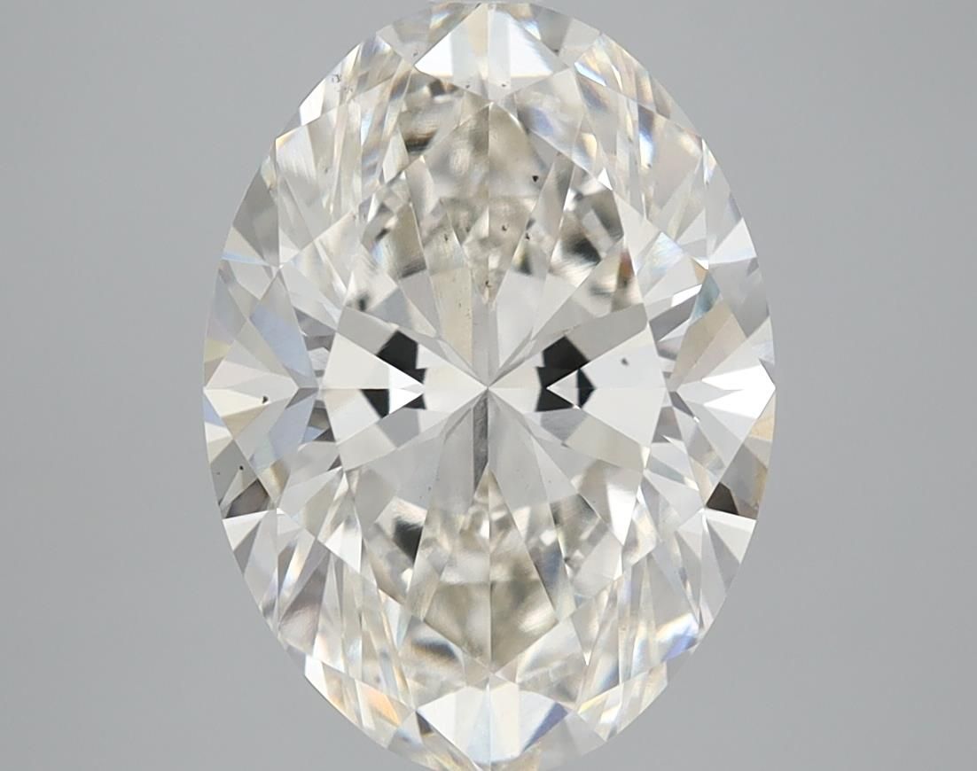 4.02 ct. oval Lab Grown Diamond front image