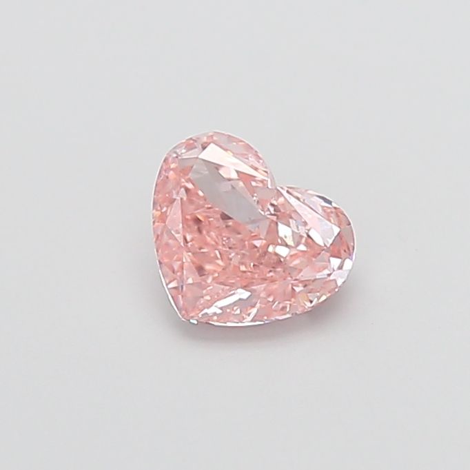 1.0 CT Fancy Intense Pink HEART
