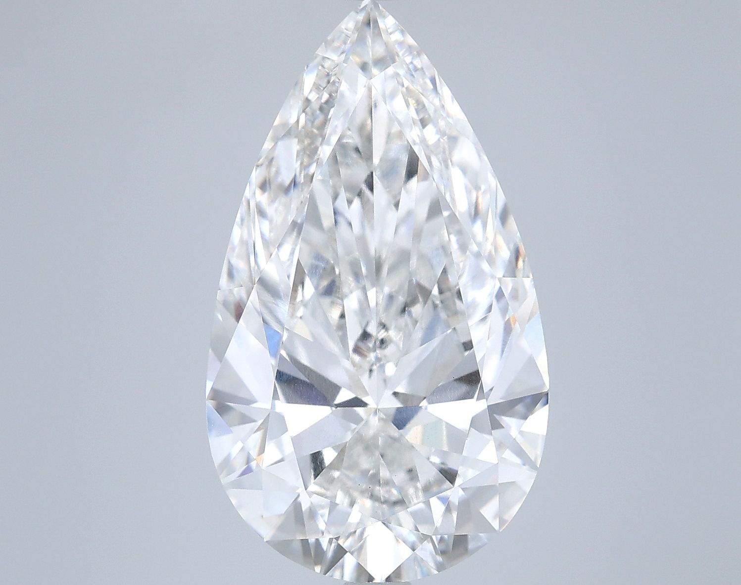 7.08 ct. pear Lab Grown Diamond front image