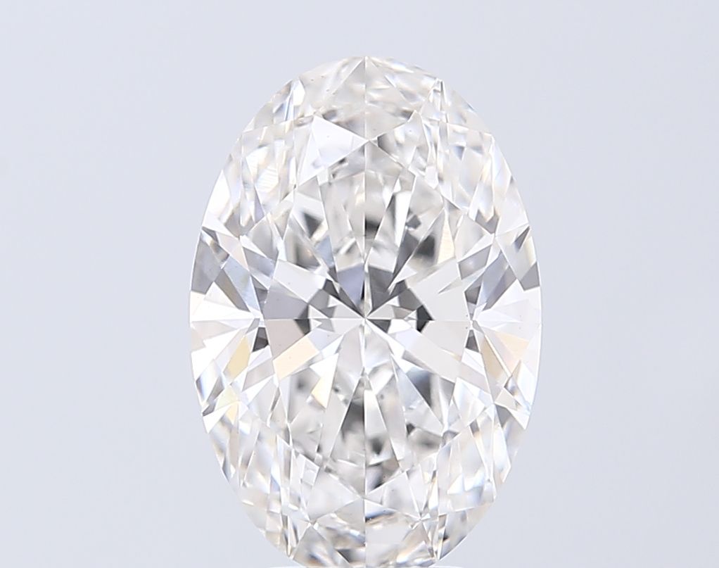 4.07 ct. oval Lab Grown Diamond front image