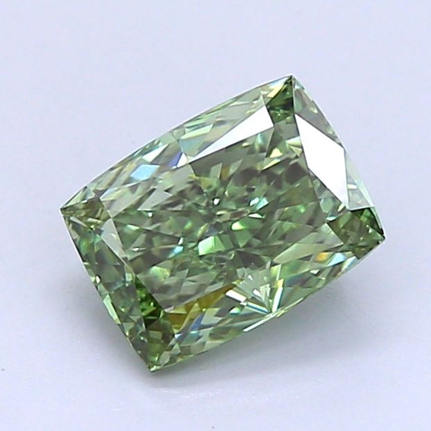 1.1 CT Fancy Vivid Green RADIANT