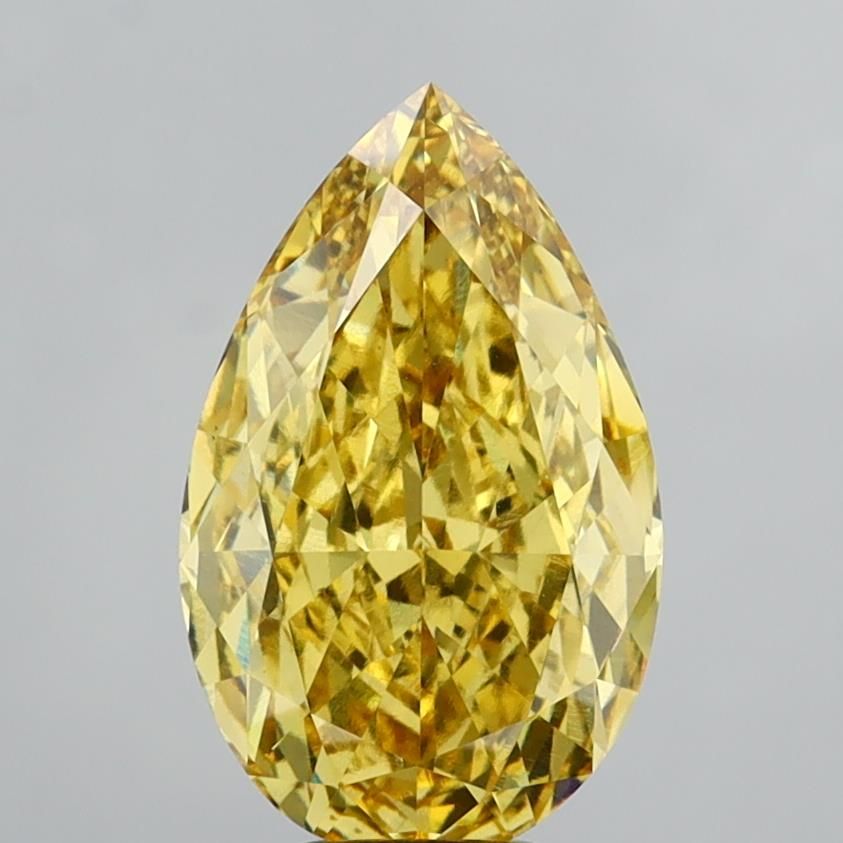 7.08 ct. pear Lab Grown Diamond front image