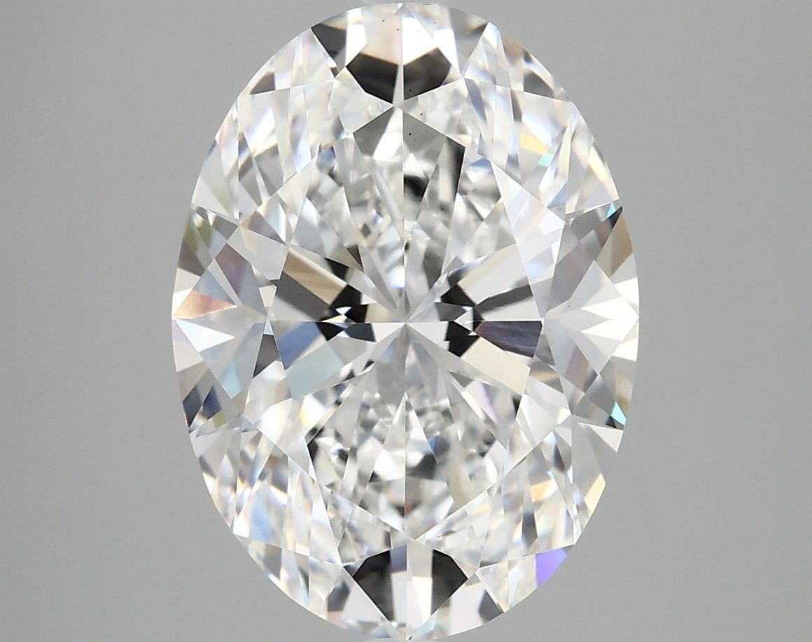 5.09 ct. oval Lab Grown Diamond front image