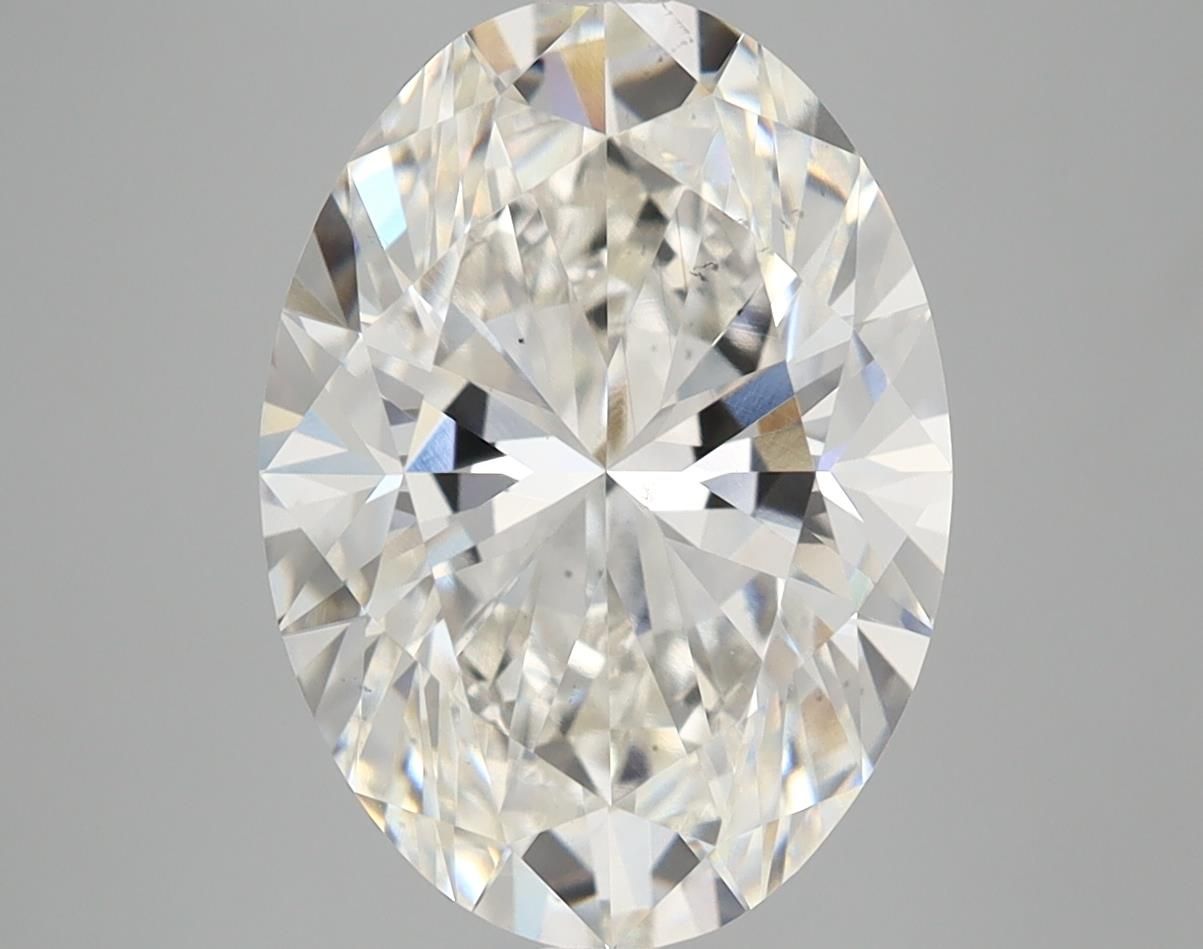 5.04 ct. oval Lab Grown Diamond front image