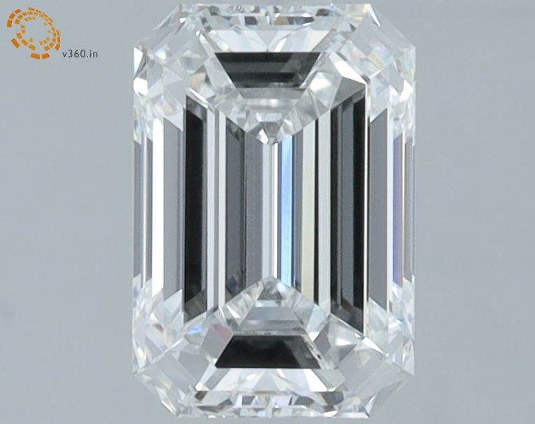 1.57 ct. emerald Lab Grown Diamond front image