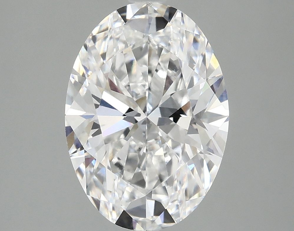 3.02 ct. oval Lab Grown Diamond front image
