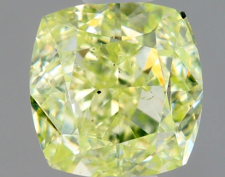 Diament 1.0 ct Fancy Light Green Yellow/SI1