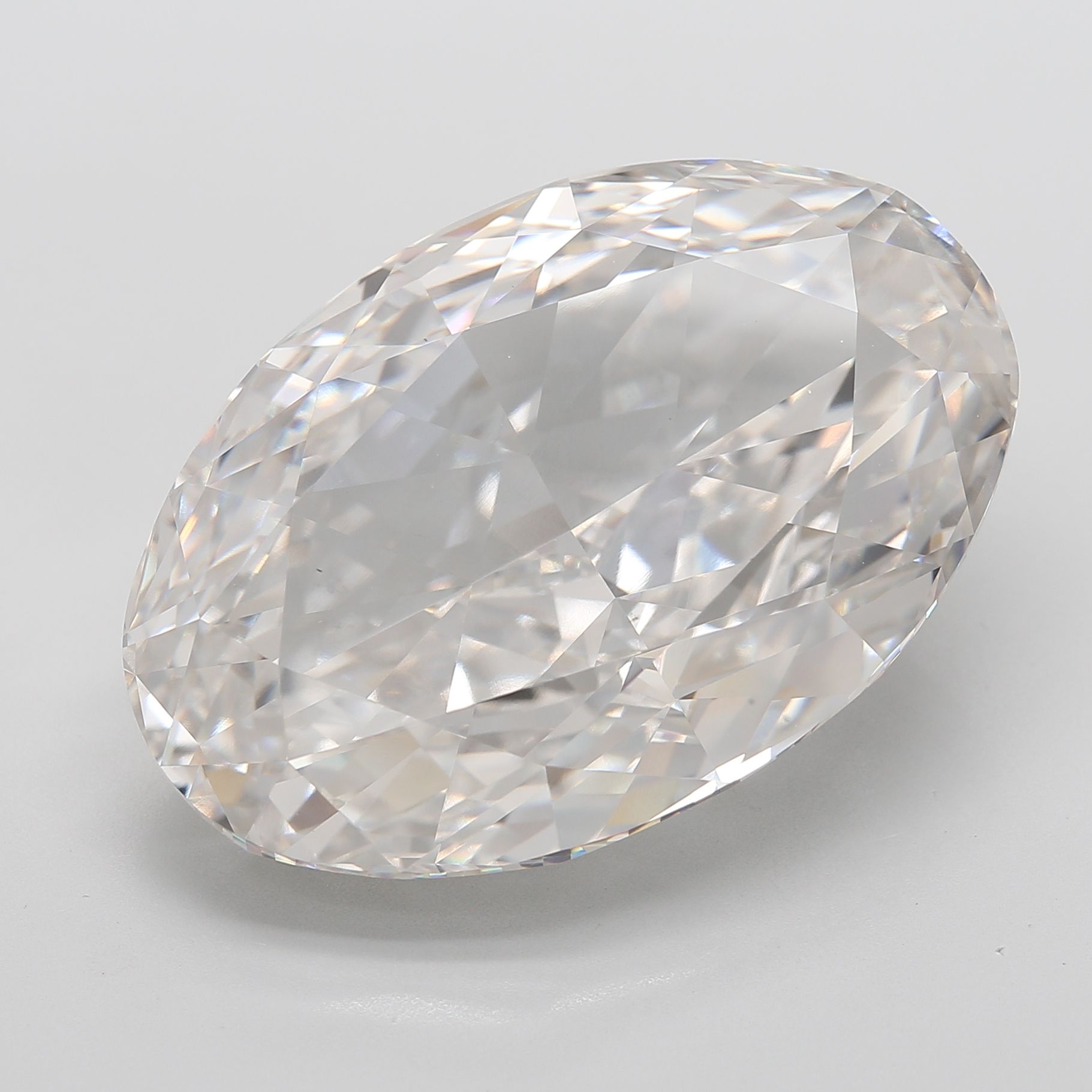 41.92 ct. oval Lab Grown Diamond front image