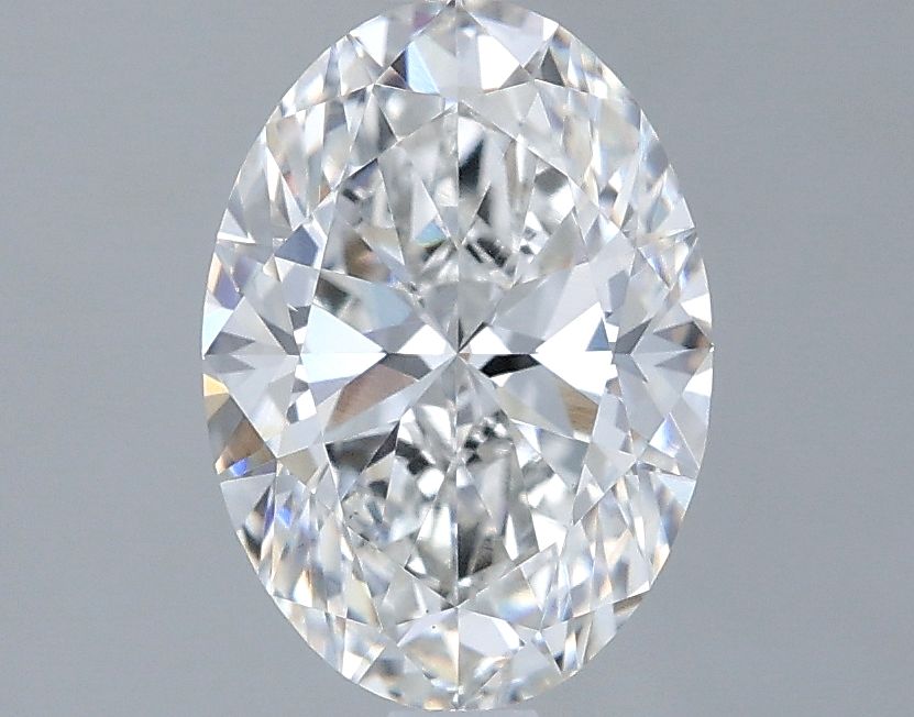 2.01 ct. oval Lab Grown Diamond front image