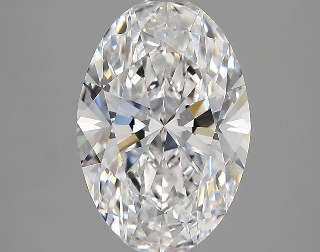 3.02 ct. oval Lab Grown Diamond front image