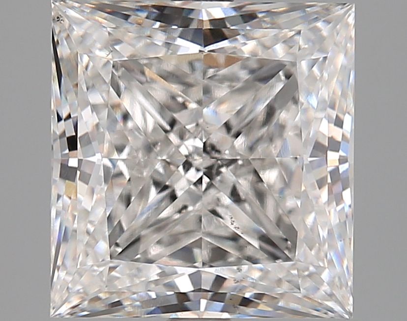4.71 ct. princess Lab Grown Diamond front image