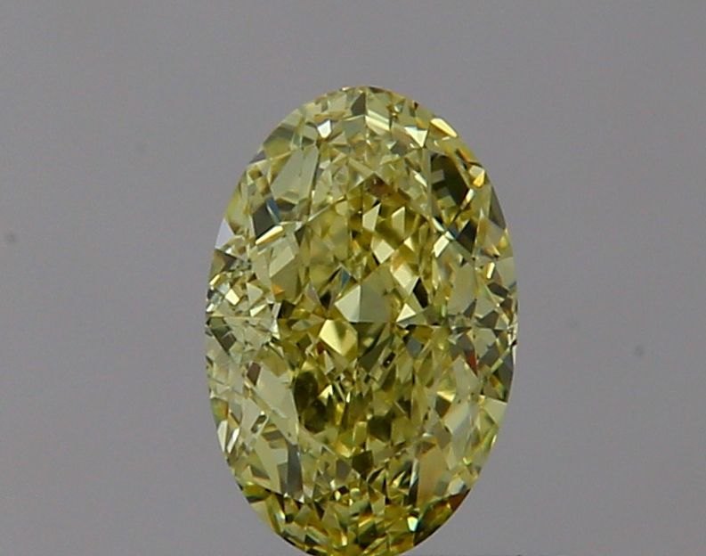 Diament 0.61 ct Fancy Yellow/VS2
