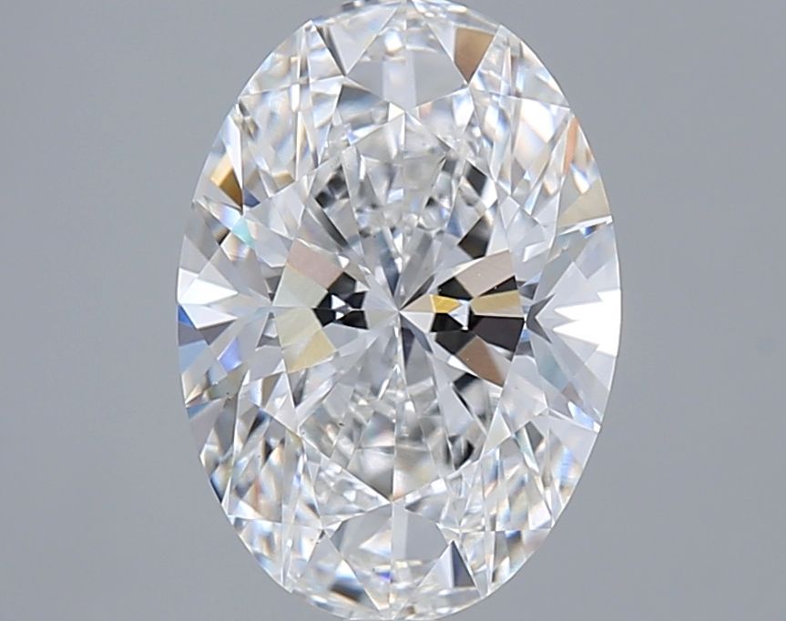 3.01 ct. oval Lab Grown Diamond front image