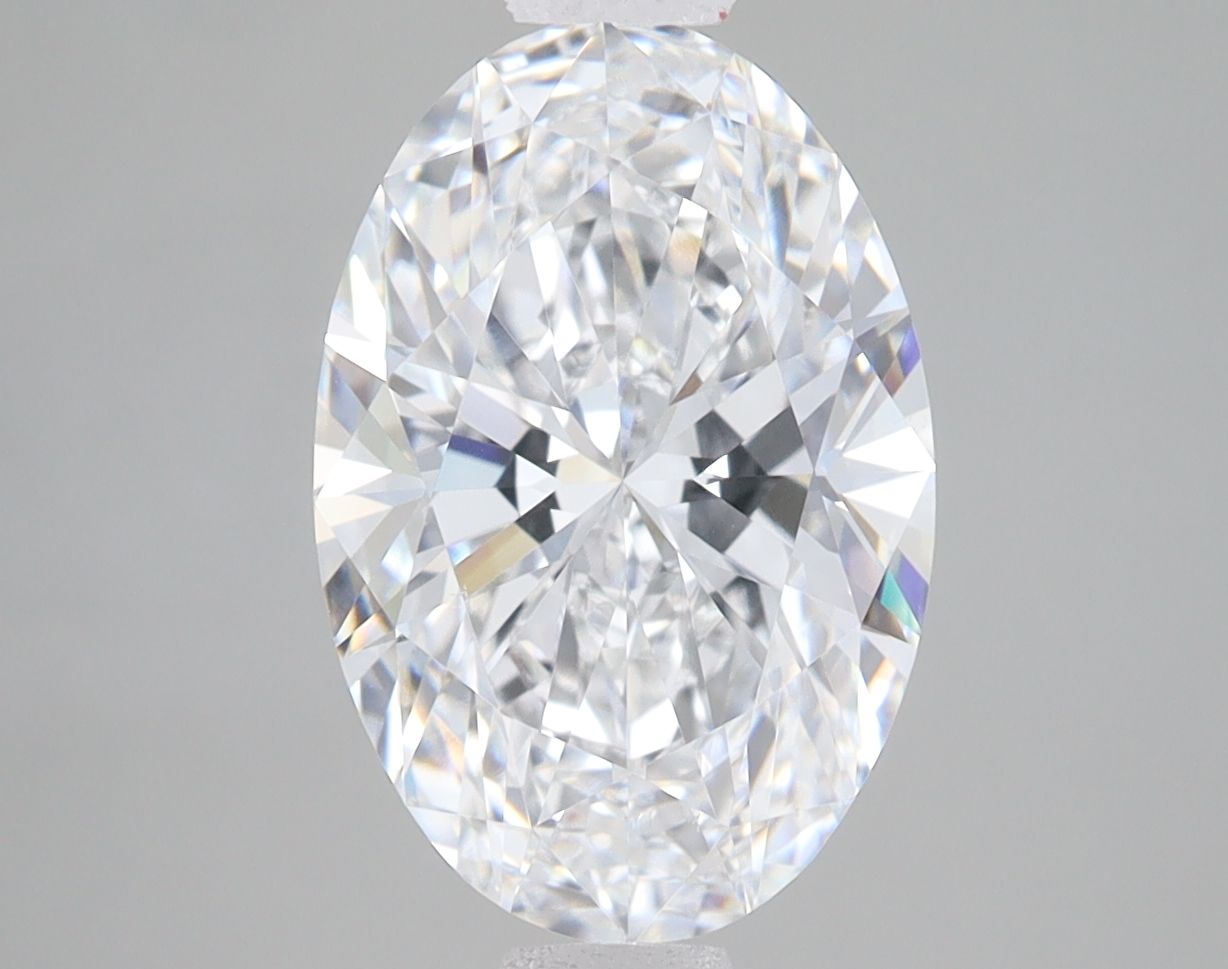 3.72 ct. oval Lab Grown Diamond front image