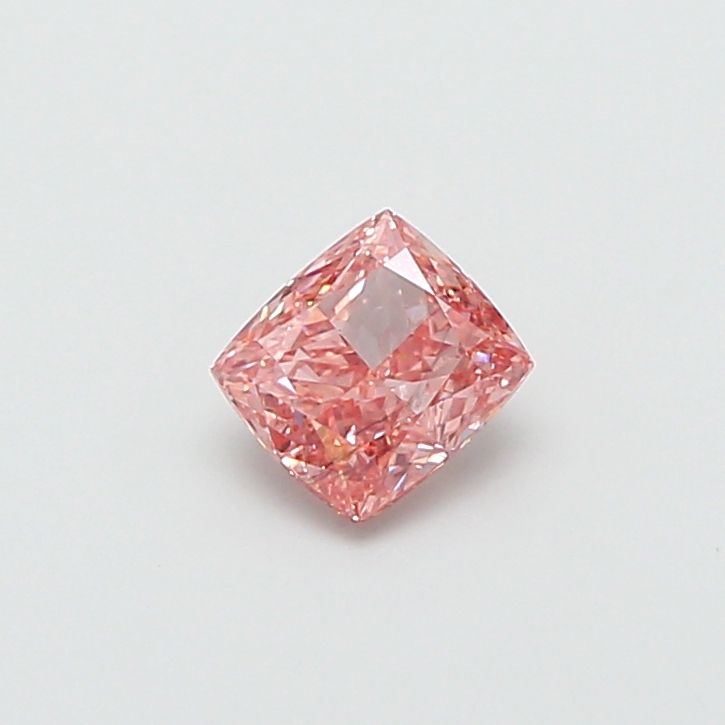 1.02 CT Fancy Vivid Pink CUSHION MODIFIED