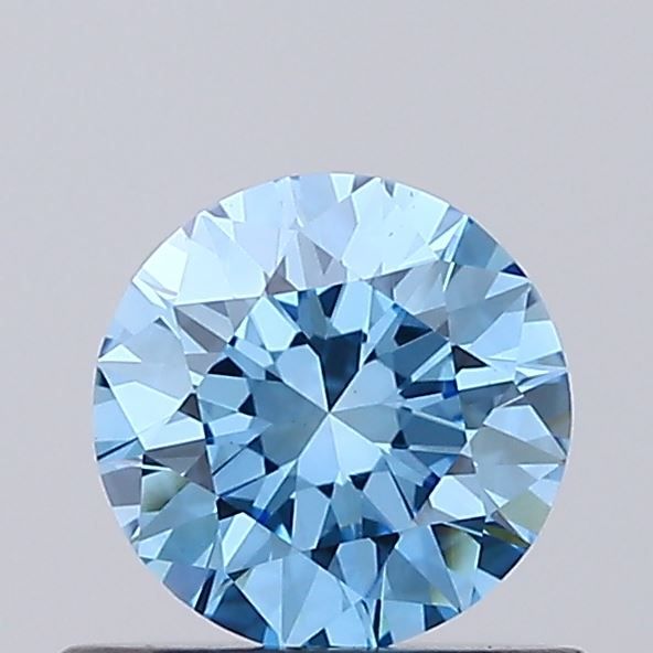 0.55 CT Fancy Vivid Blue ROUND