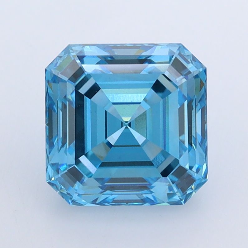 2.06 ct lab-grown Asscher Diamond