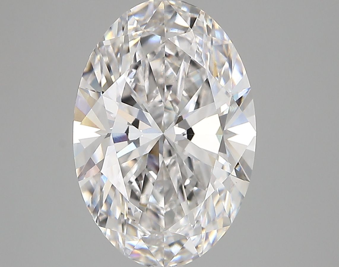 3.85 ct. oval Lab Grown Diamond front image