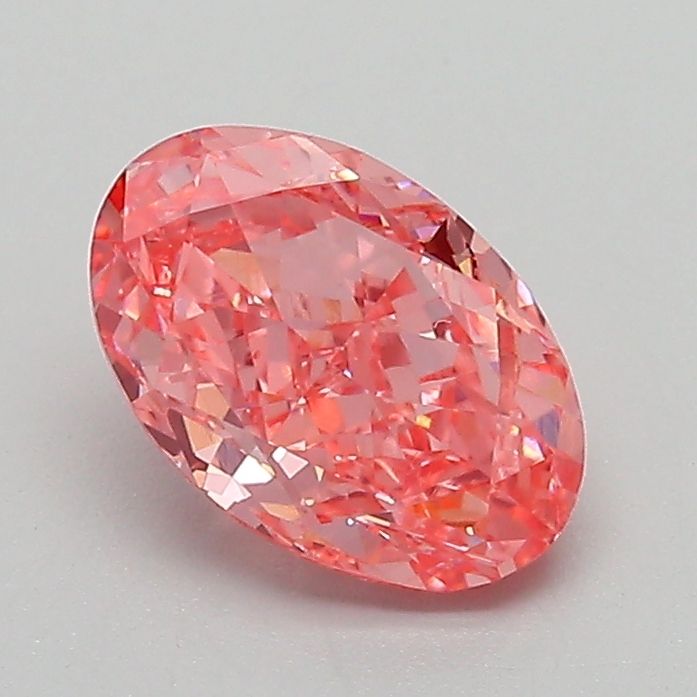 1.23 ct. oval Lab Grown Diamond front image