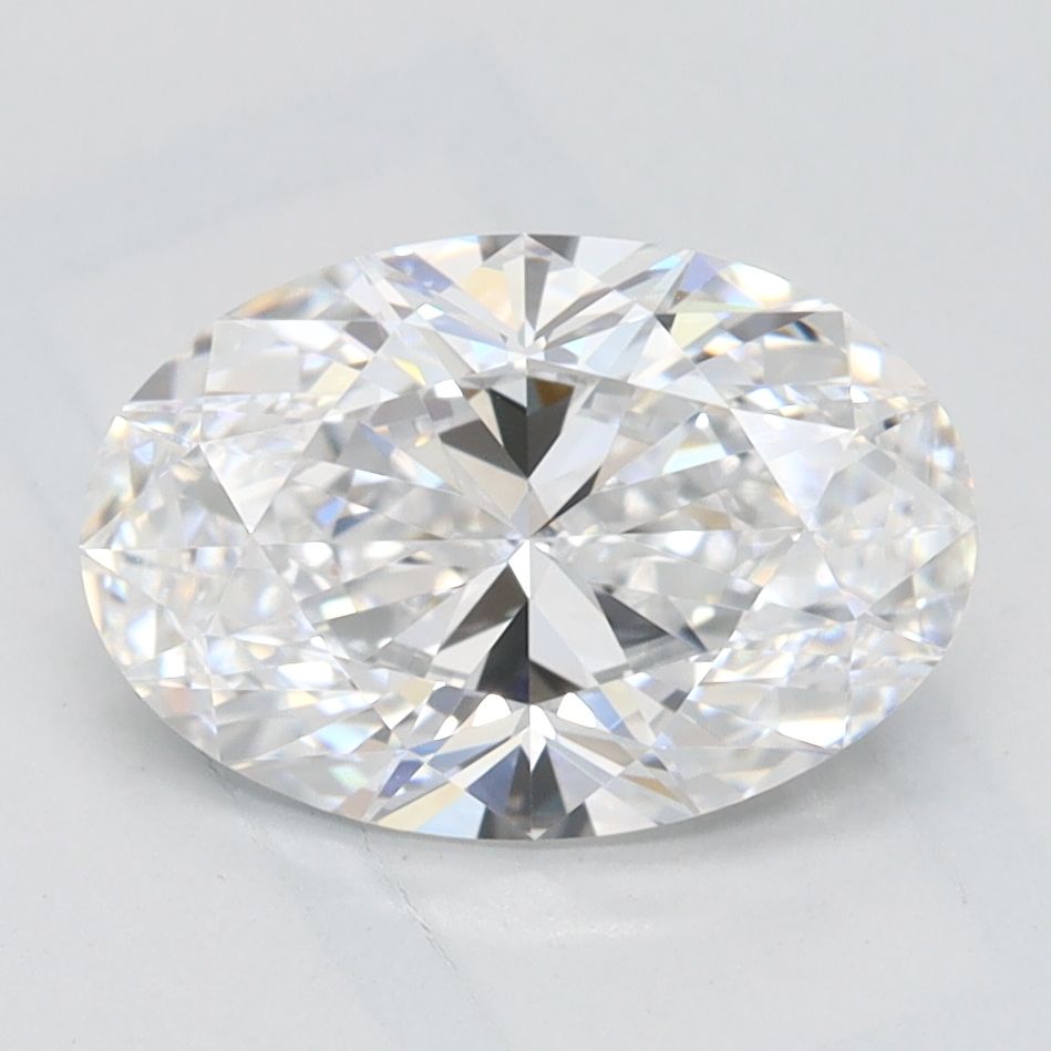 1.57 ct. oval Lab Grown Diamond front image