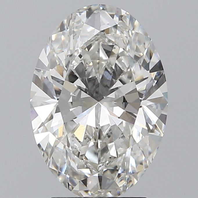 3.24 ct. oval Lab Grown Diamond front image